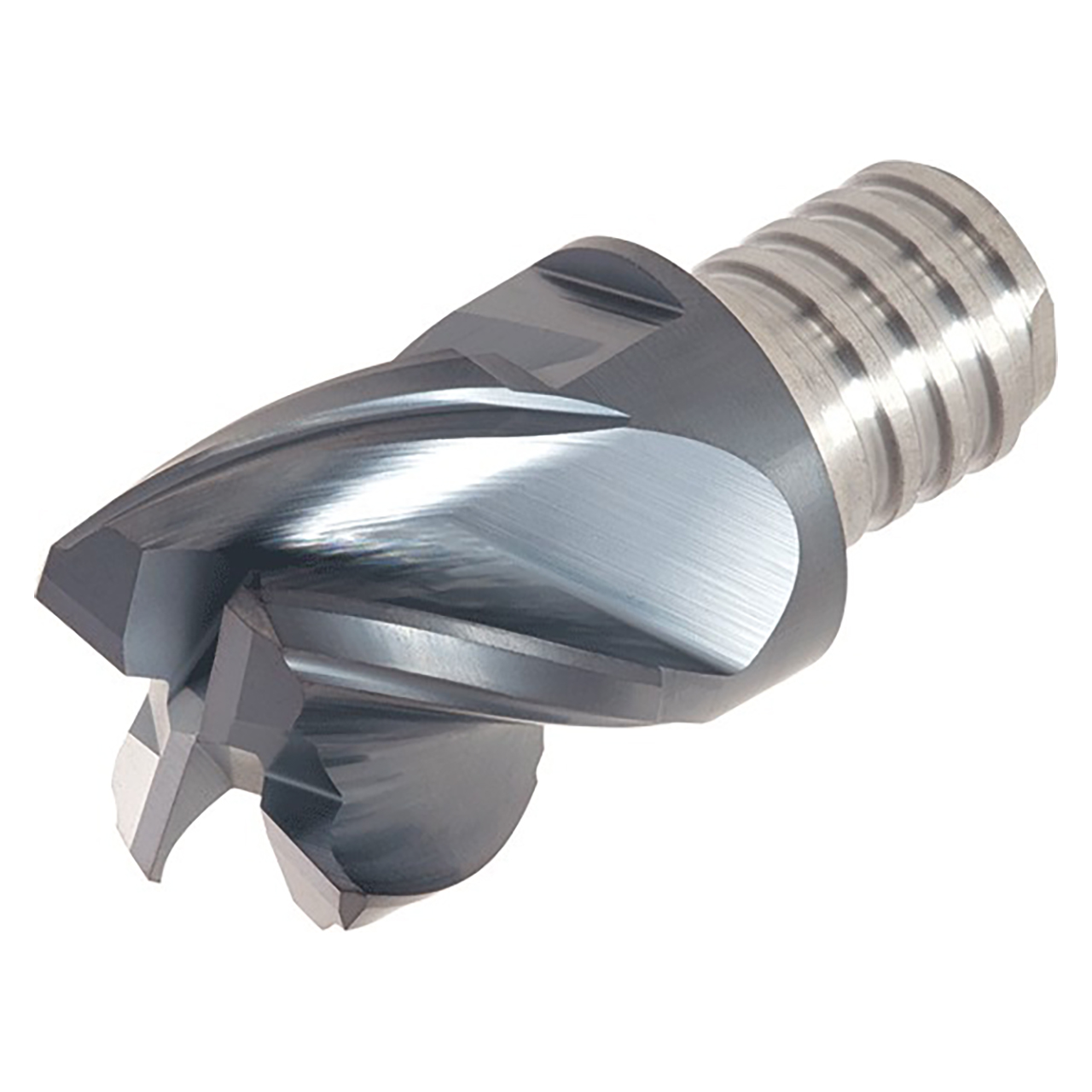 Tungaloy 6859502 | VEE200L15.0C60I04S12 AH725 20.00mm Diameter x 25.50mm Functional Length x 15.00mm Depth of Cut TiAlN Coated Carbide Square End Mill Head