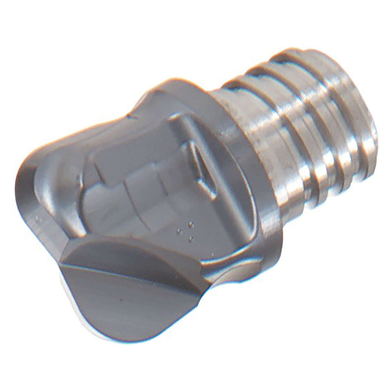 Tungaloy 6859508 | VRB120L06.2R20-02S08 AH725 12.00mm Diameter x 11.10mm Functional Length x 6.20mm Depth of Cut x 2.00mm Radius TiAlN Coated Carbide Radius Head Replaceable Milling Tip