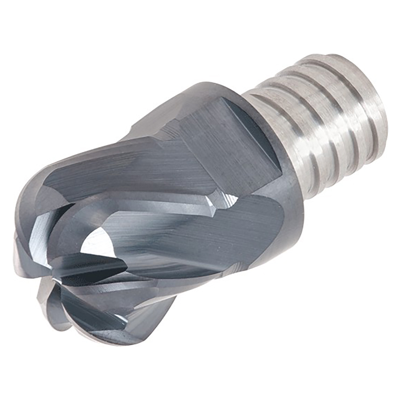 Tungaloy 6864010 | VRD050L27R156-U06S08 AH725 1/2" Diameter x 0.650" Functional Length x 0.270" Depth of Cut x 0.156" Radius TiAlN Coated Carbide Radius Head Replaceable Milling Tip