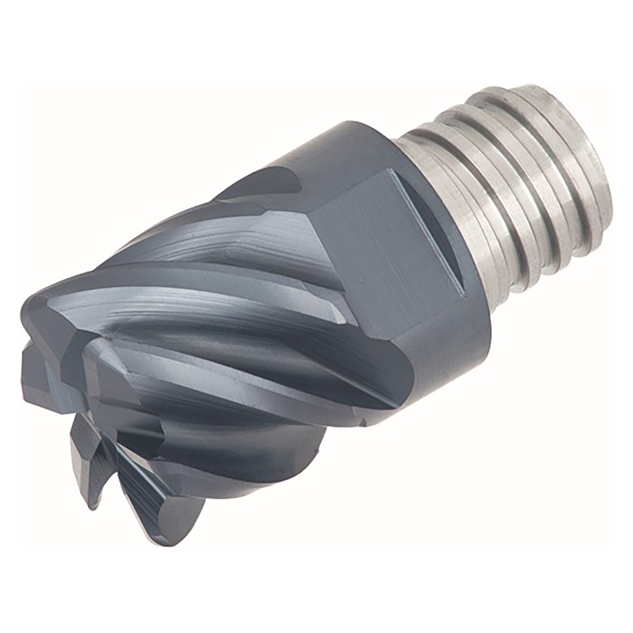 Tungaloy 6859290 | VEE120L09.0R00-06S08 AH725 12.00mm Diameter x 16.50mm Functional Length x 9.00mm Depth of Cut TiAlN Coated Carbide Square End Mill Head