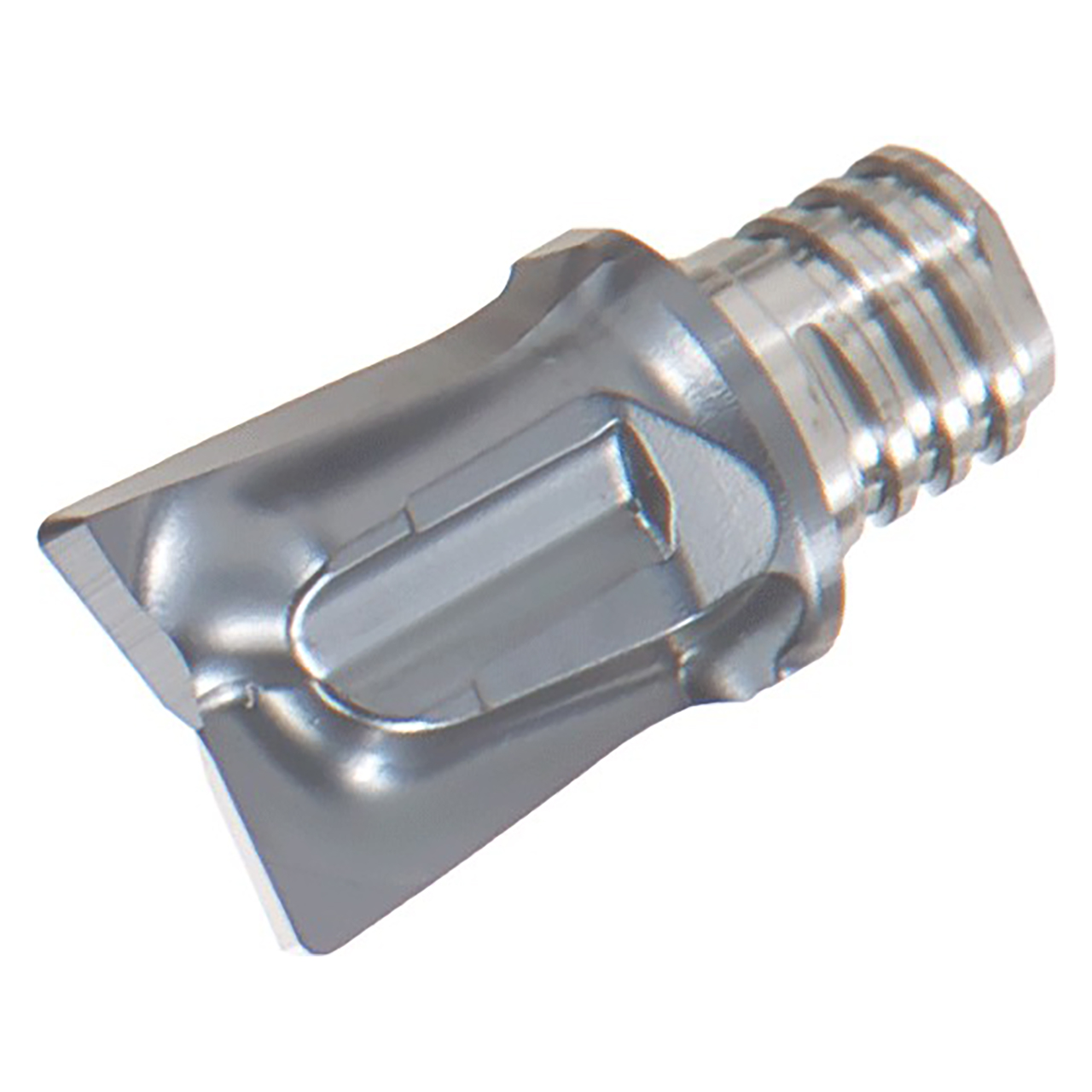 Tungaloy 6859505 | VGC120L10.0R10-02S08 AH725 12.00mm Diameter x 14.20mm Functional Length x 10.00mm Depth of Cut x 1.00mm Radius TiAlN Coated Carbide Counter Boring Replaceable Milling Tip