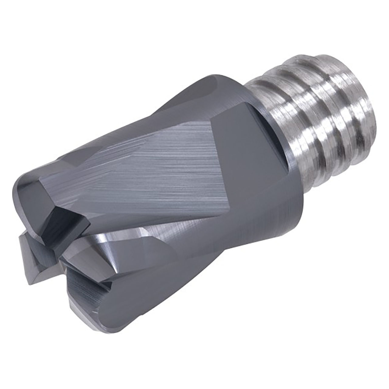 Tungaloy 6848181 | VFX160L1.05R20E06S10 AH750 16.00mm Diameter x 16.00mm Functional Length x 1.05mm Depth of Cut x 1.00mm Radius TiAlN Coated Carbide Corner Radius End Mill Head