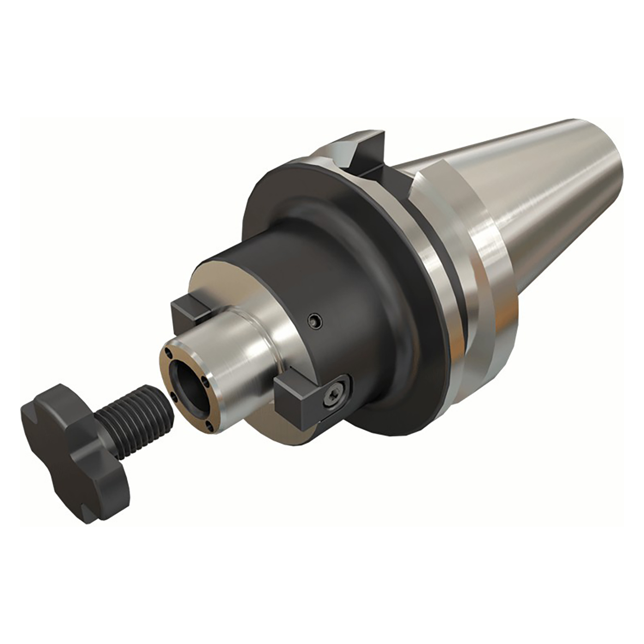 Tungaloy 4505146 | BT50SEM22X48X220C BT50 Shank x 48.00mm Diameter x 220.00mm OAL Steel M24 Shell Mill Holder