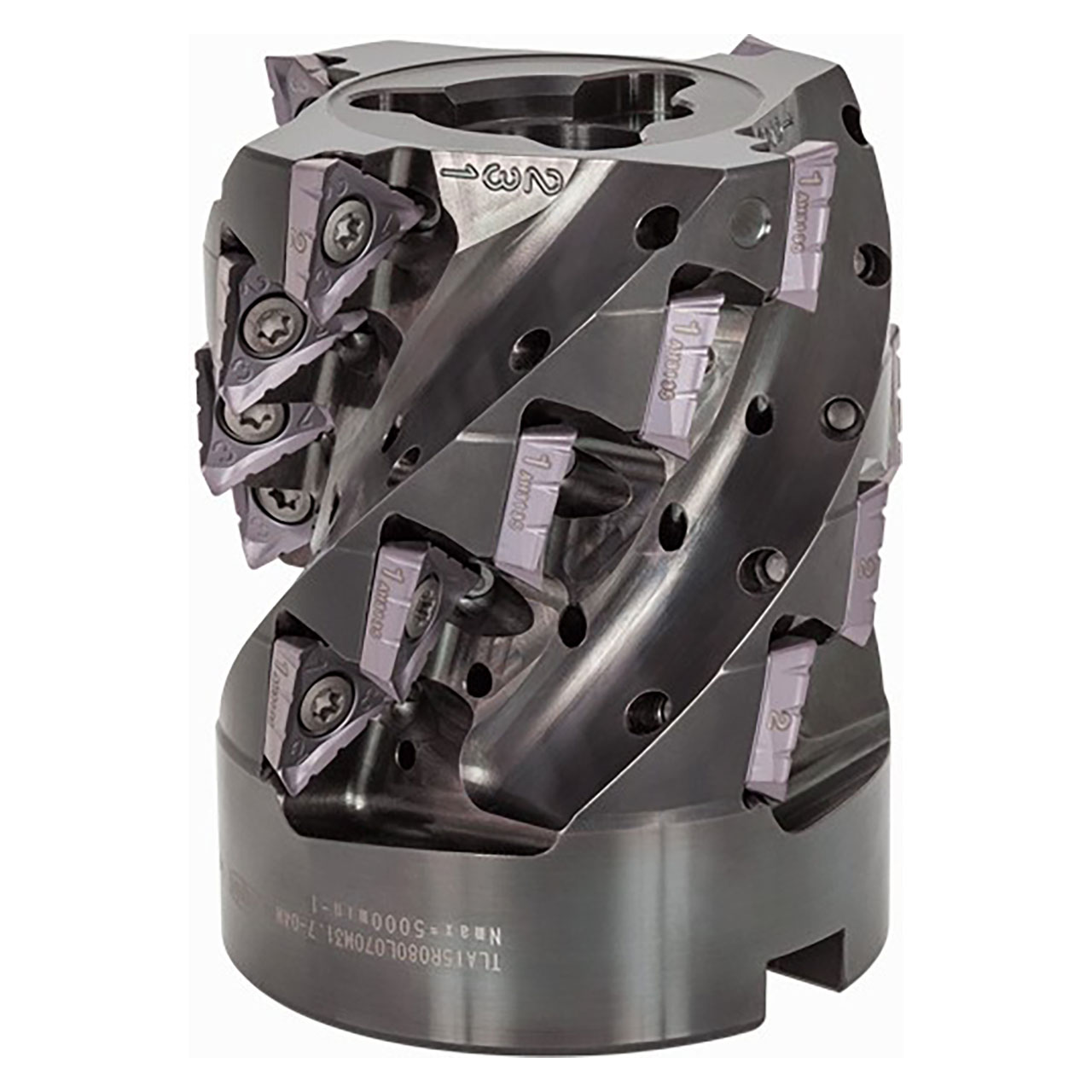 Tungaloy 6729149 | TLA15R080L070M31.7-04M 80.00mm Diameter x 70.00mm Depth of Cut x 100.00mm OAL Steel Indexable Square-Shoulder End Mill