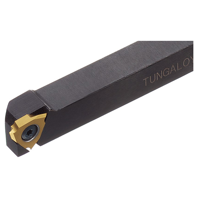 Tungaloy 6708821 | JSTTL063 3/8" Shank Height x 5.000" OAL Left Hand Steel Indexable Threading Toolholder