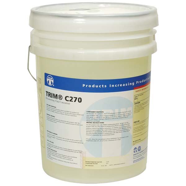 Master Fluid Solutions C270/5 | MASTER CHEMICAL Synthetic Coolant - MODEL : C270 Container Size: 5 Gallon