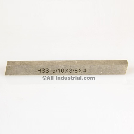 All Industrial 19760 | 5/16" X 3/8" X 4" HSS Tool Bit Rectangular Lathe Fly Cutter Mill Blank