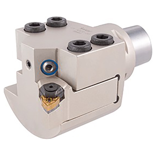 Tungaloy 4500488 | C4ADES-20 40.00mm Diameter x 71.00mm Functional Length x C4 Shank Steel Neutral Modular Tool Holding System Adapter