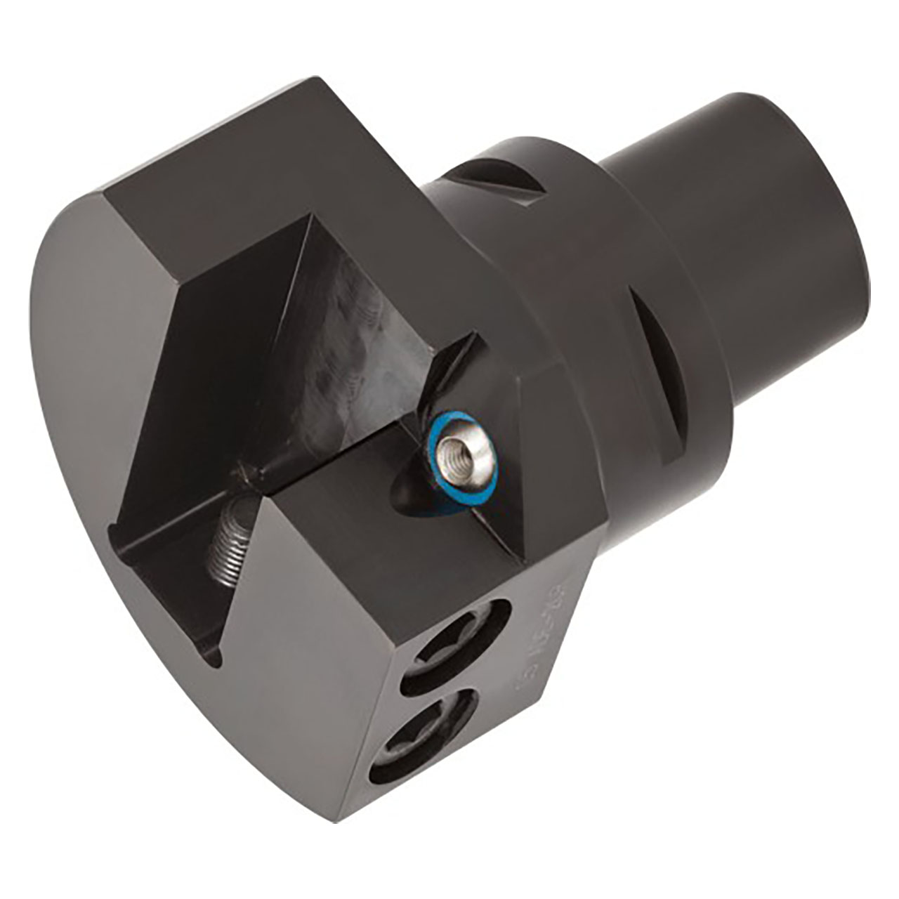 Tungaloy 4500470 | C5ADE-20L 50.00mm Diameter x 55.20mm Functional Length x C5 Shank Steel Left Hand Modular Tool Holding System Adapter