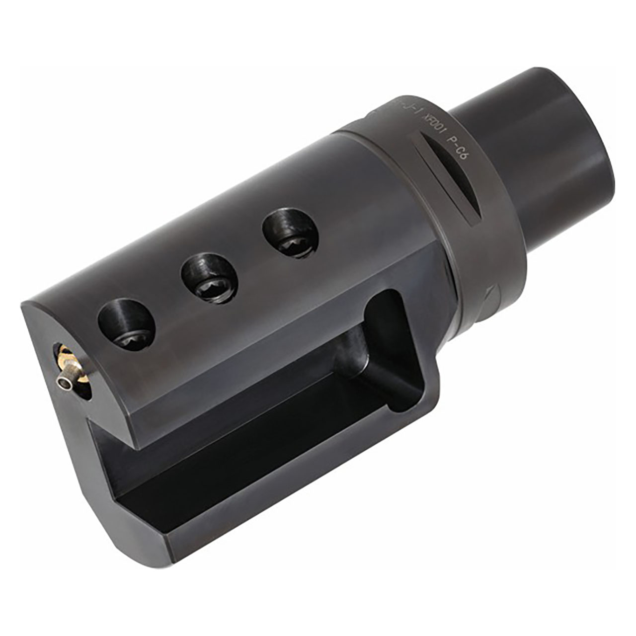 Tungaloy 4509544 | C5ASHL201 90.00mm Diameter x 24.50mm Functional Length x C5 Shank Steel Left Hand Modular Tool Holding System Adapter