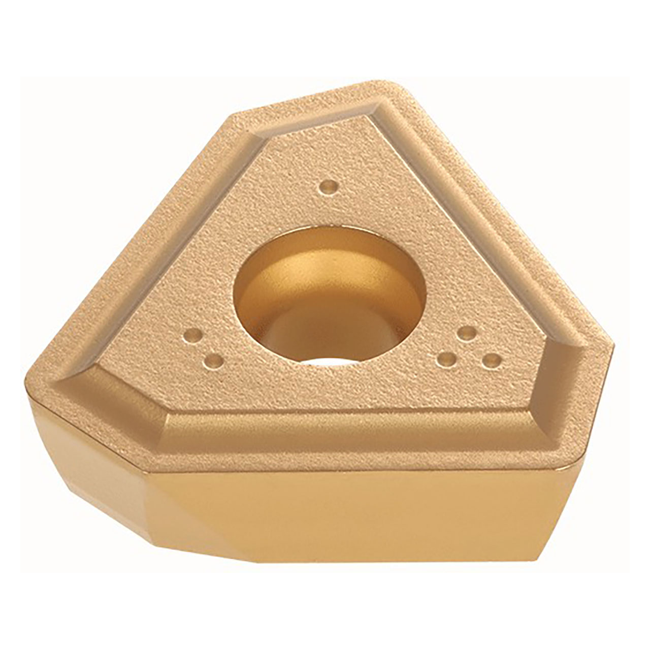 Tungaloy 4854218 | TPMX170408R-G AH8015 0.406" Circle Diameter x 0.157" Thickness TiAlN Coated Carbide Indexable Drill Insert