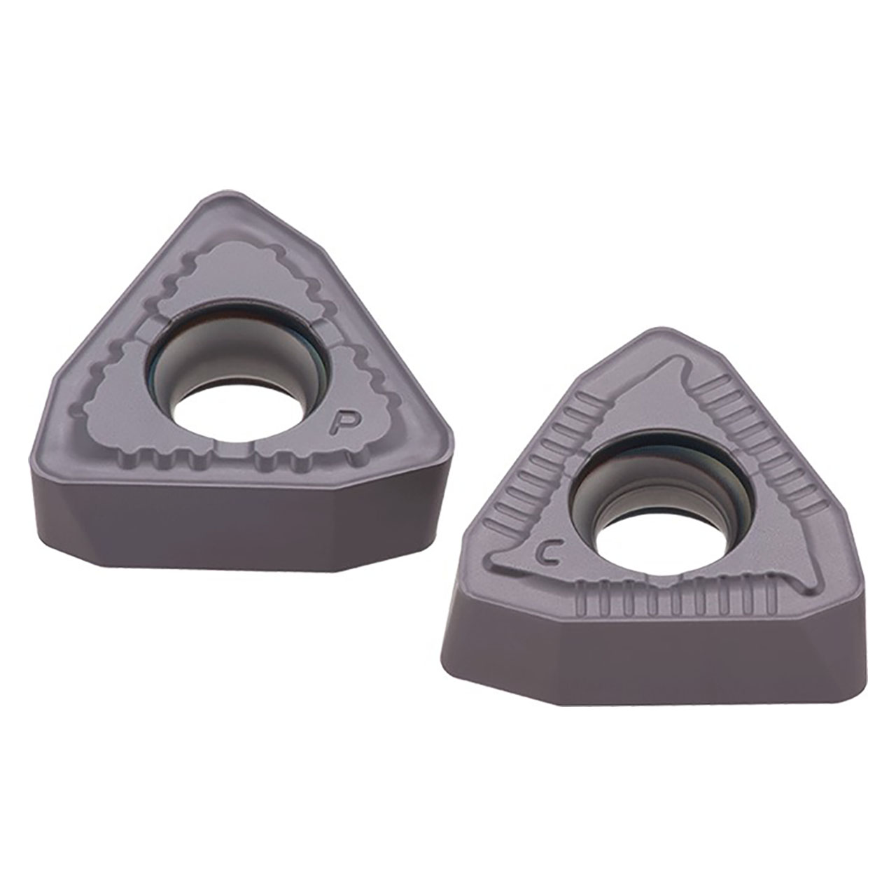 Tungaloy 6712011 | WWMU060306R-DJ AH9030 0.264" Circle Diameter x 0.114" Thickness TiAlN Coated Carbide Indexable Drill Insert