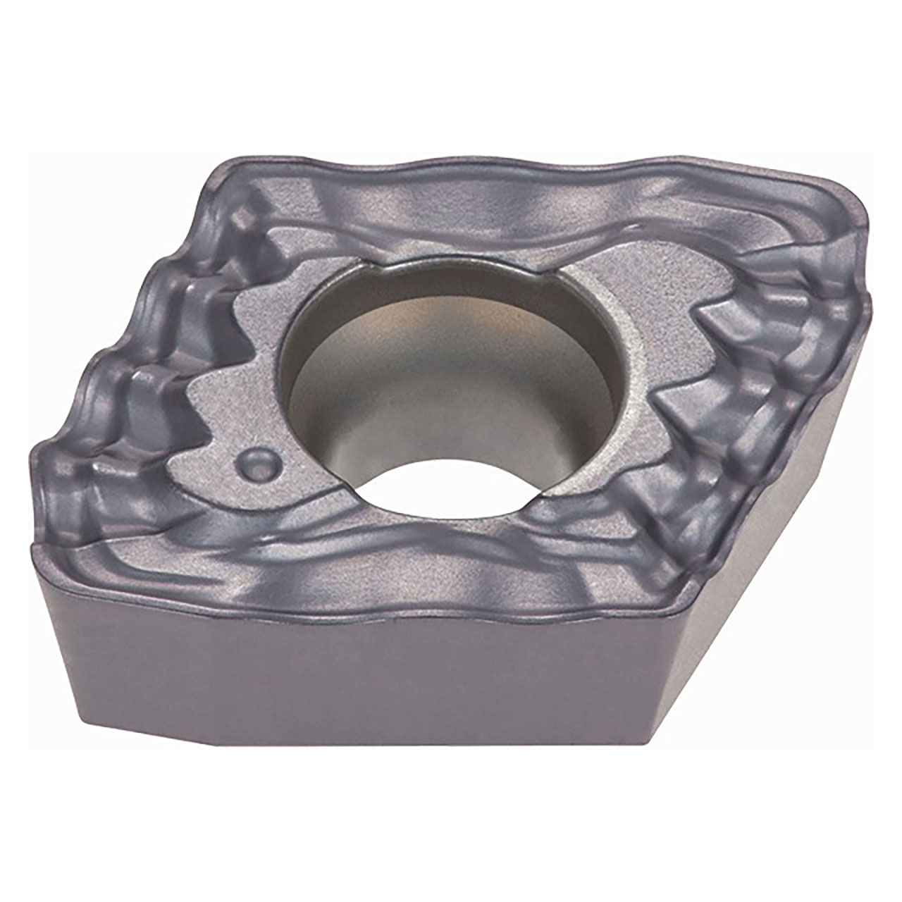 Tungaloy 6886352 | XPMT08T308R-DG AH725 0.335" Circle Diameter x 0.156" Thickness TiAlN Coated Carbide Indexable Drill Insert