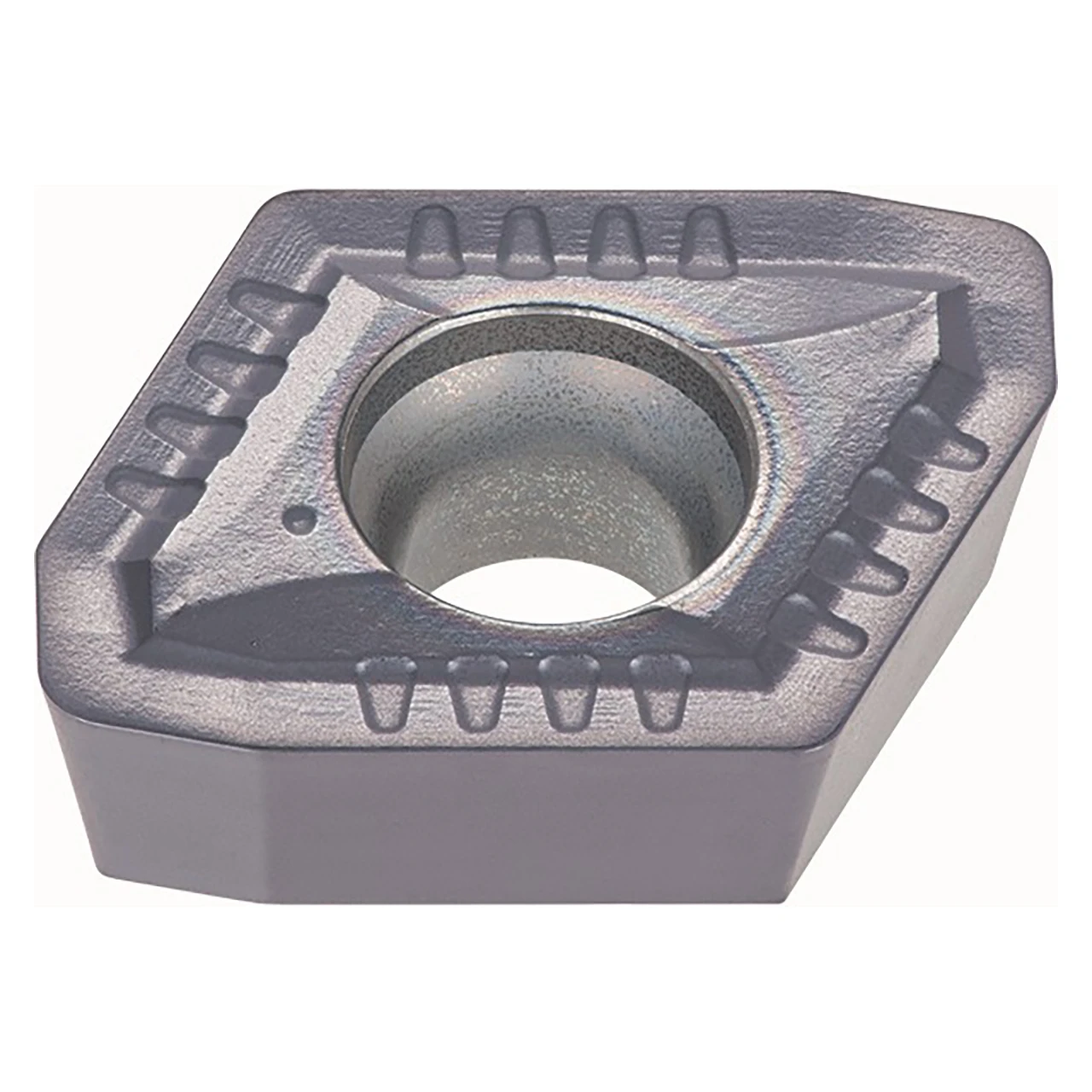 Tungaloy 6861360 | XPMT050204R-DS AH725 0.205" Circle Diameter x 0.094" Thickness TiAlN Coated Carbide Indexable Drill Insert