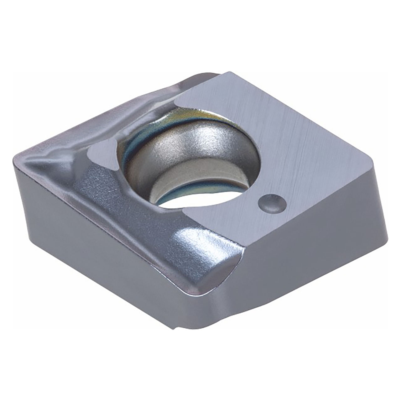 Tungaloy 6776622 | XOMU06H204-PS AH725 0.248" Circle Diameter x 0.106" Thickness TiAlN Coated Carbide Indexable Drill Insert