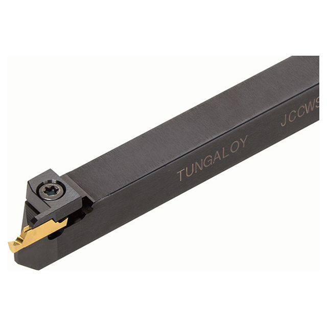 Tungaloy 6811185 | JCCWSL1212K2 12.00mm Shank Height x 125.00mm OAL Steel Left Hand Indexable Cut-Off Toolholder