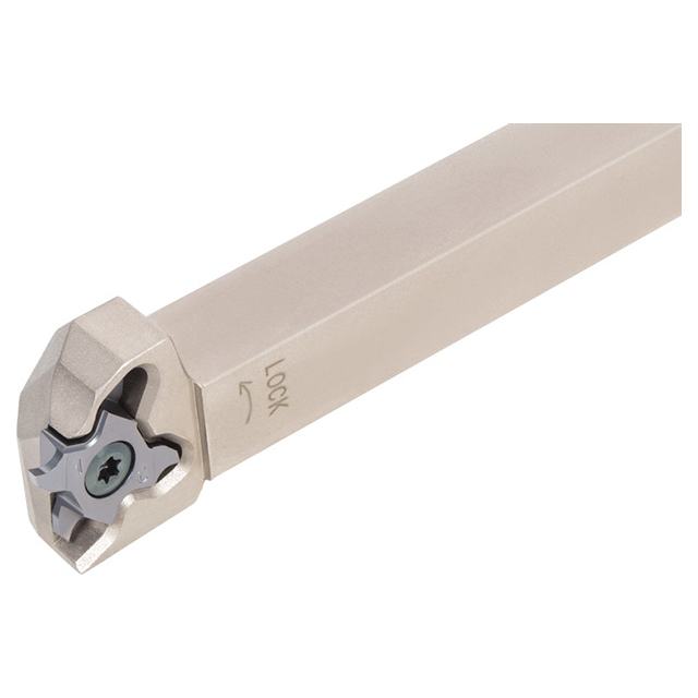 Tungaloy 6734570 | STCR12-18 3/4" Shank Height x 4-3/4" OAL Steel Right Hand Indexable Grooving Toolholder