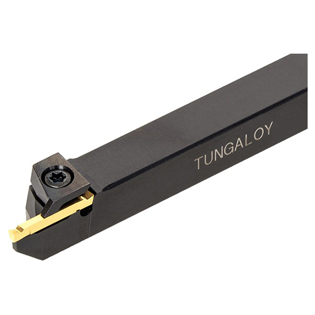 Tungaloy 6804836 | JCGWSL1010K2 10.00mm Shank Height x 125.00mm OAL Steel Left Hand Indexable Cut-Off Toolholder