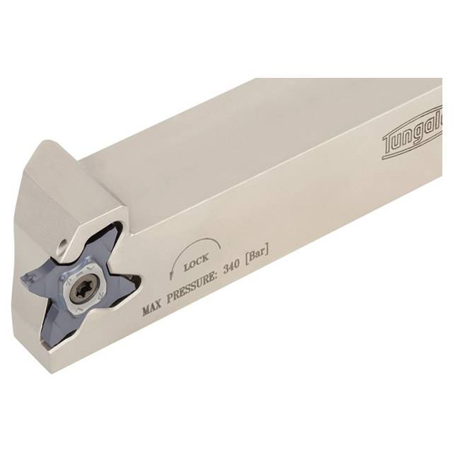 Tungaloy 6785607 | STCR12-27-CHP 3/4" Shank Height x 5.000" OAL Steel Right Hand Indexable Grooving Toolholder