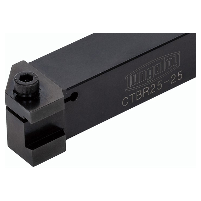 Tungaloy 6802598 | CTBL25-25 25.00mm Shank Height x 150.00mm OAL Steel Left Hand Indexable Cut-Off Toolholder