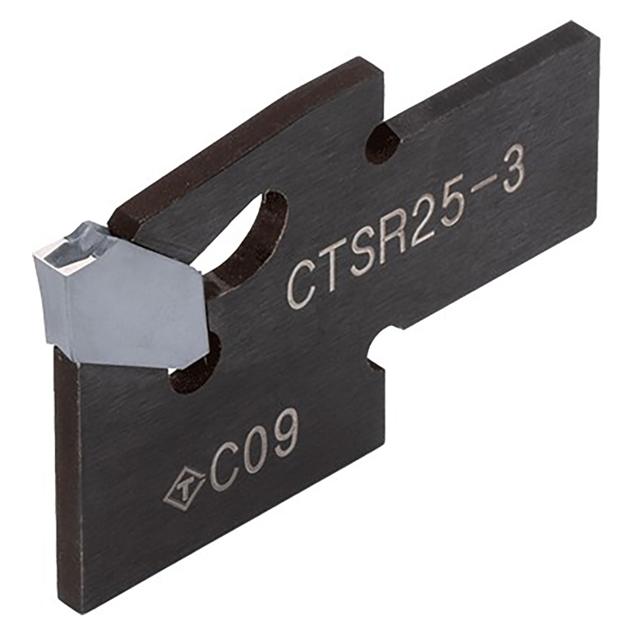 Tungaloy 6802692 | CTSL25-3 2.20mm Shank Width x 42.00mm OAL Steel Left Hand Indexable Cut-Off Blade