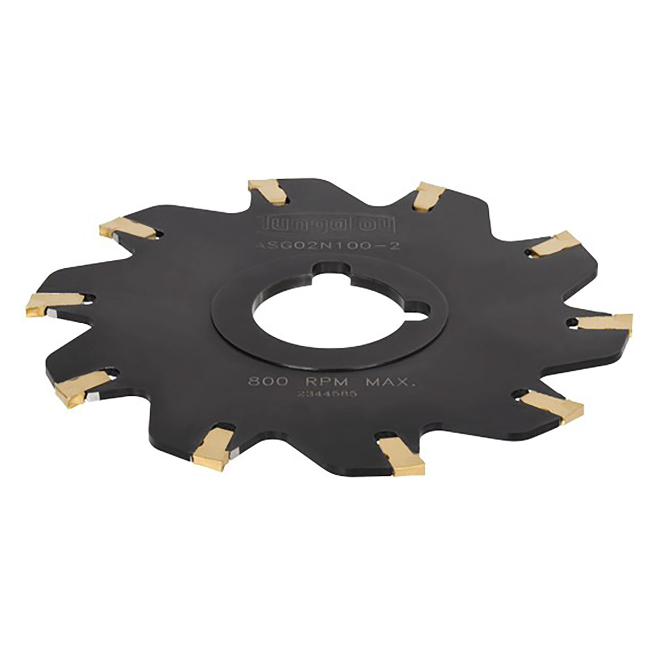 Tungaloy 6707118 | SSG01R063-E1.6 2.480" Diameter x 0.094" OAL Steel Indexable Slotting Cutter