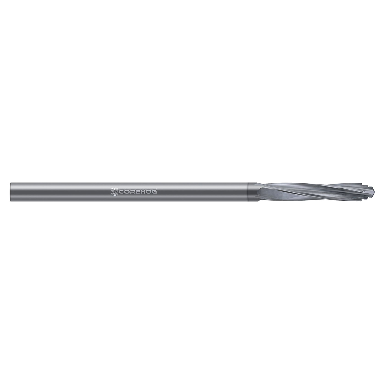 CoreHog C11985 | 0.2380" Drill Diameter x 0.2380" Shank x 1.5000" (1-1/2) Flute Length 4 Flute Uncoated Solid Carbide Step Drill Bit