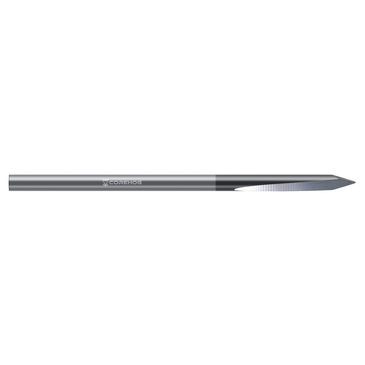 CoreHog C91642 | 0.2380" Drill Diameter x 0.2380" Shank x 4.000" (4) OAL 2 Flute Uncoated Solid Carbide Spade Drill