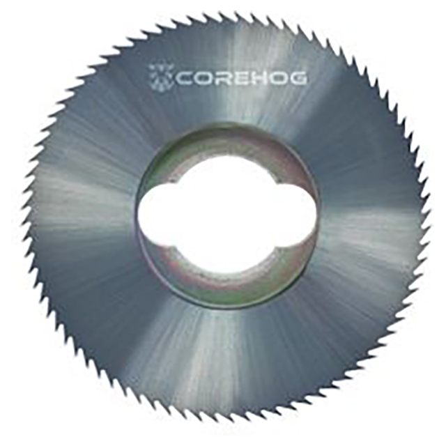 CoreHog C86059 | 1.7716" Cutter Diameter x 0.354" OAL 35 Flute Diamond Like Carbon Coated Solid Carbide Slitting Saw