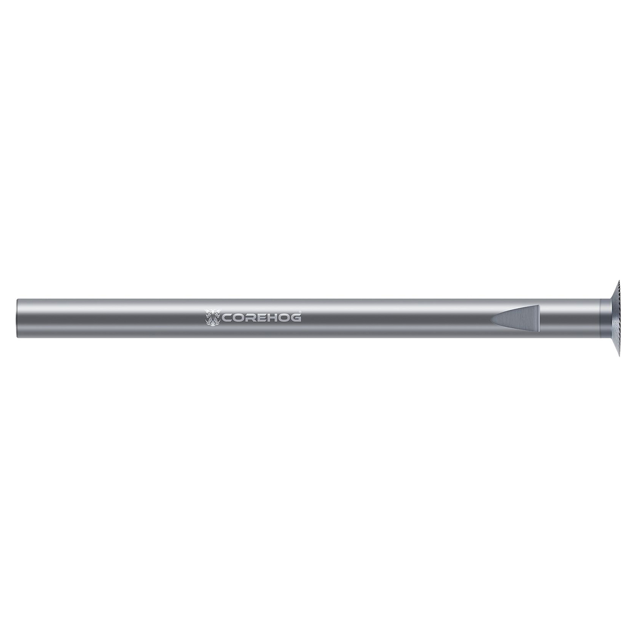 CoreHog C39016 | 0.1960" Cutter Diameter x 0.1180" Shank x 1.417" OAL TiCN Coated Solid Carbide Slitting Saws