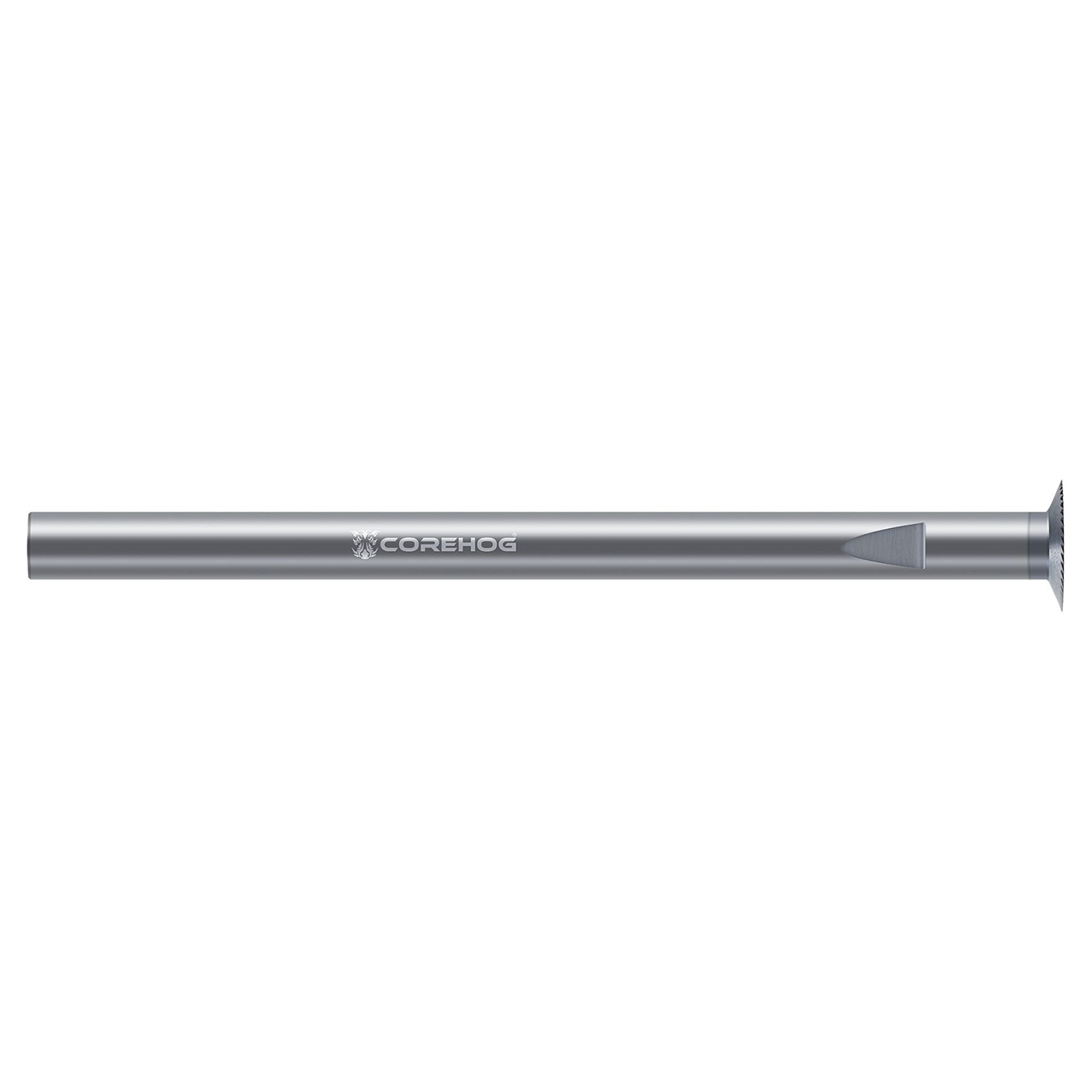 CoreHog C68738 | 0.3930" Cutter Diameter x 0.1960" Shank x 4.000" (4) OAL 30 Flute TiCN Coated Solid Carbide Slitting Saws