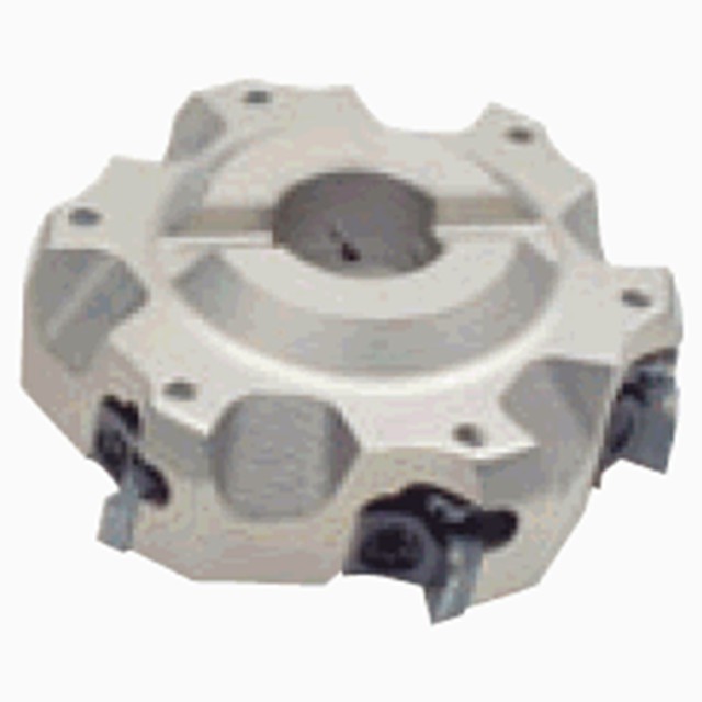 Tungaloy 6848916 | DPD09160RB 160.00mm Diameter x 7.00mm Depth x 52.00mm OAL Steel Right Hand Indexable Chamfer & Angle Face Mill