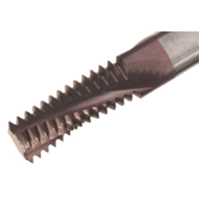 Tungaloy 5603889 | MTEC1616D2811BSPT AH725 0.630" Diameter x 4.134" Functional Length 4 Flute TiAlN Coated Carbide Helical Flute Thread Mill