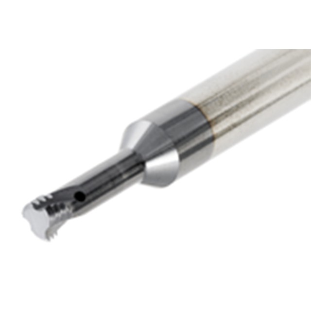 Tungaloy 5606420 | MTECS08061C2018UNJ AH725 0.242" Diameter x 2.520" Functional Length 3 Flute TiAlN Coated Carbide Helical Flute Thread Mill