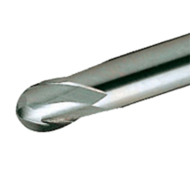 Tungaloy 5651195 | TEB040A2-06C06-E50 AH725 4.00mm Diameter x 50.00mm OAL 2 Flute TiAlN Coated Carbide Ball End Mill