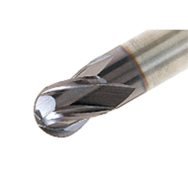 Tungaloy 5620573 | TEB080A4-11C08-63 AH725 8.00mm Diameter x 63.00mm OAL 4 Flute TiAlN Coated Carbide Ball End Mill