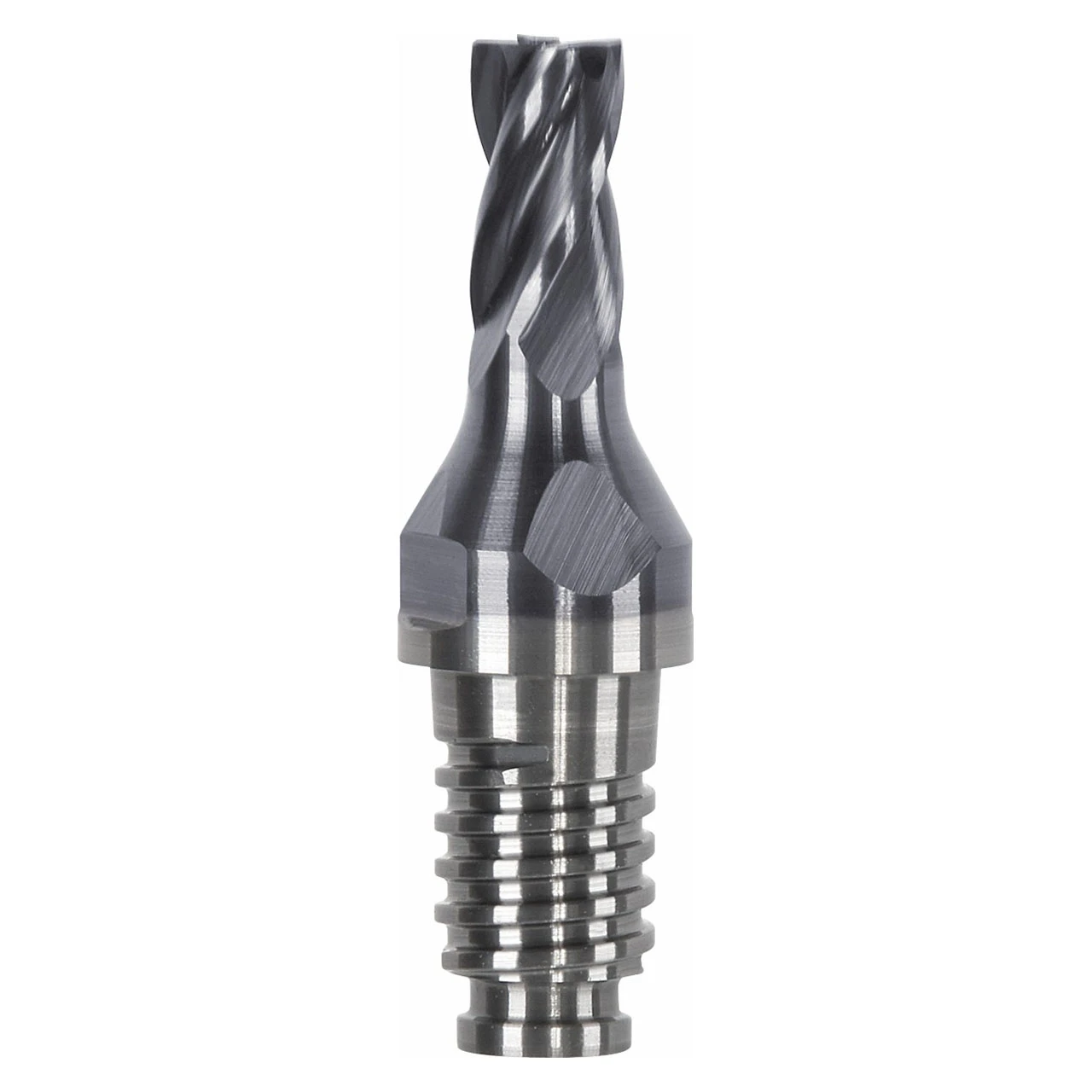 Haimer DL10F2003MN0600SDA | DL10 x 6.00mm Diameter x 20.00mm LOC 3 Flute Carbide Square End Mill Head