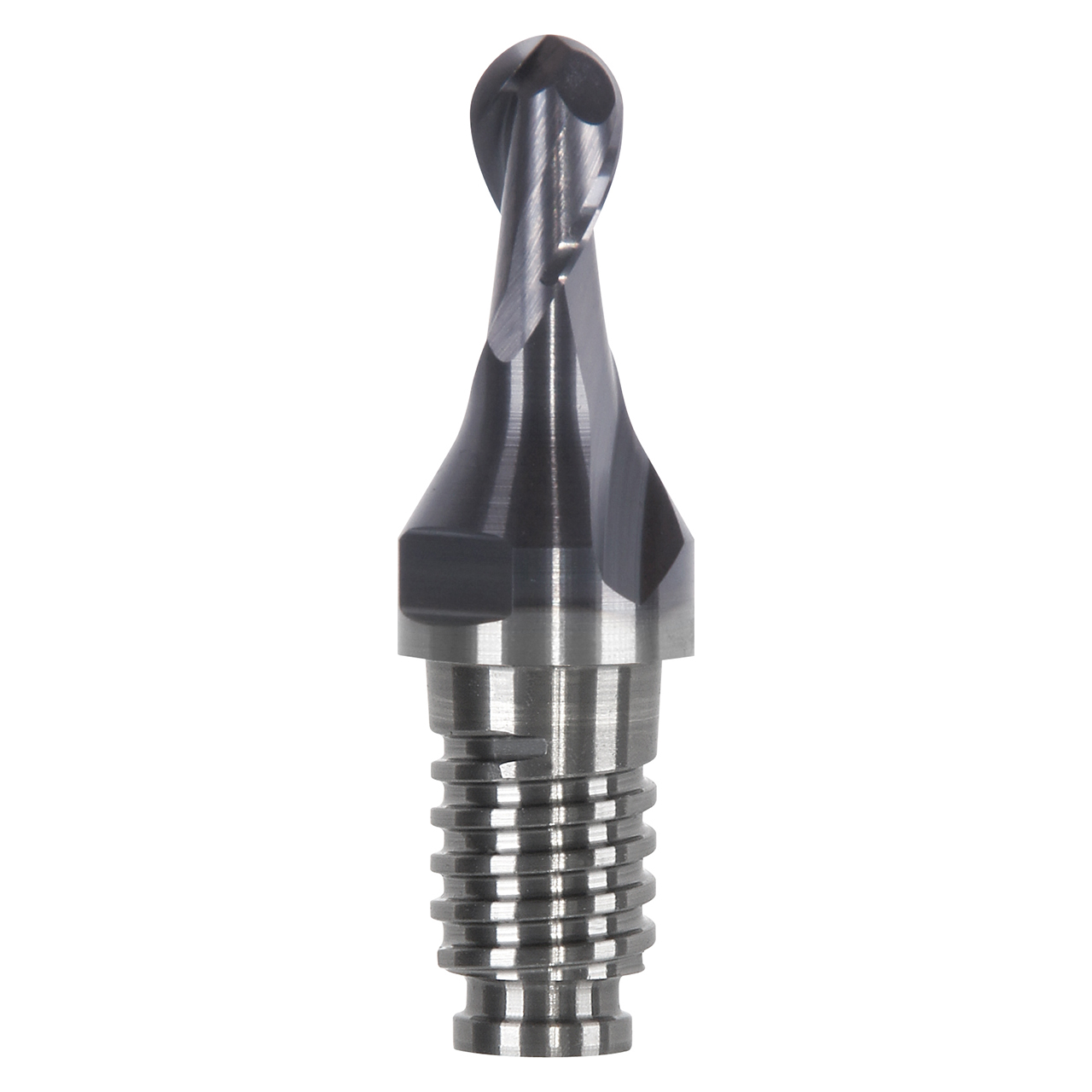 Haimer DL10V2002MN0300RDA | DL10 x 3.00mm Diameter x 20.00mm LOC 2 Flute Ball End Mill Head