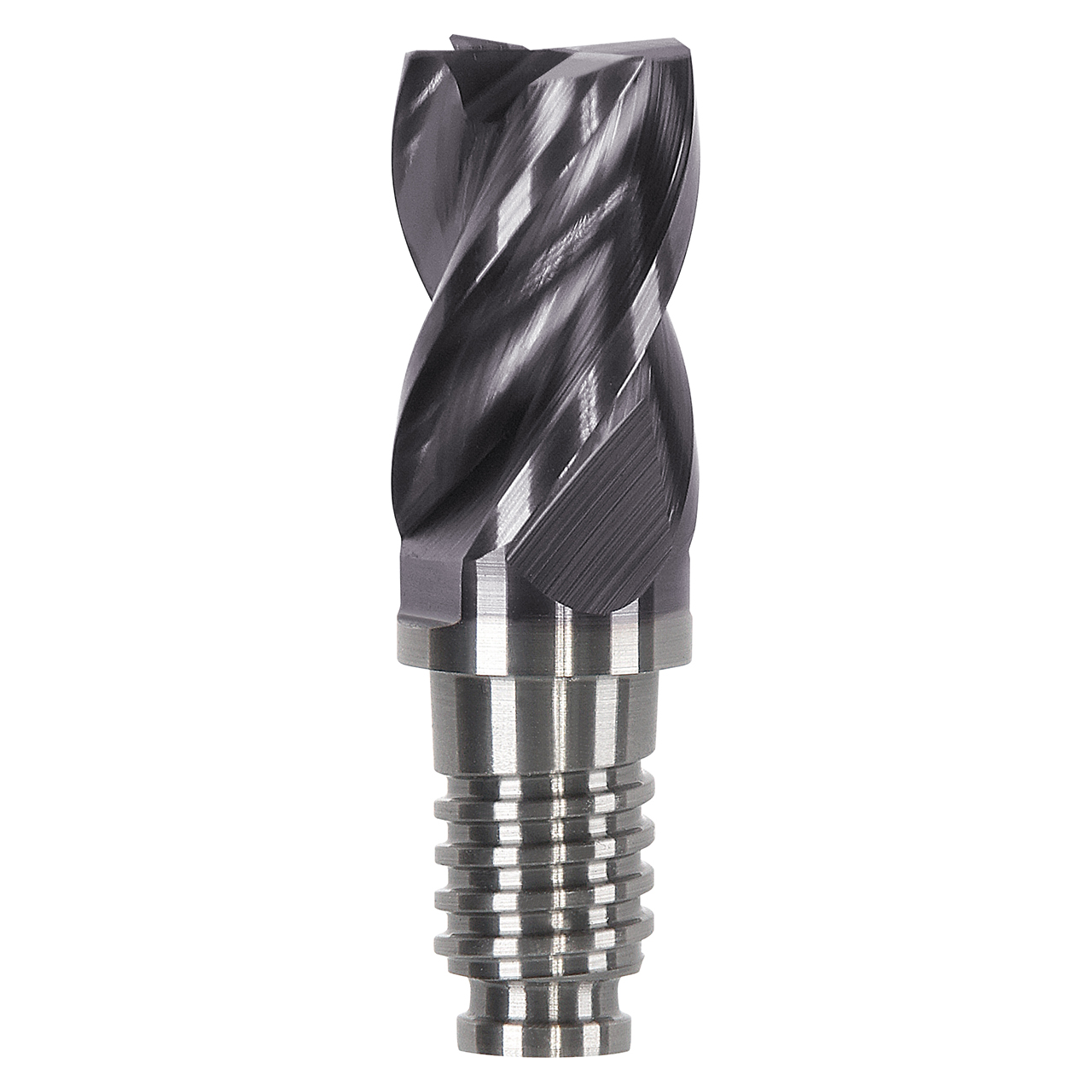 Haimer DL16F1004MN1600R0.50D- | DL16 x 16.00mm Diameter x 32.00mm LOC x 0.50mm Radius 4 Flute Carbide Corner Radius & Corner Chamfer End Mill Head