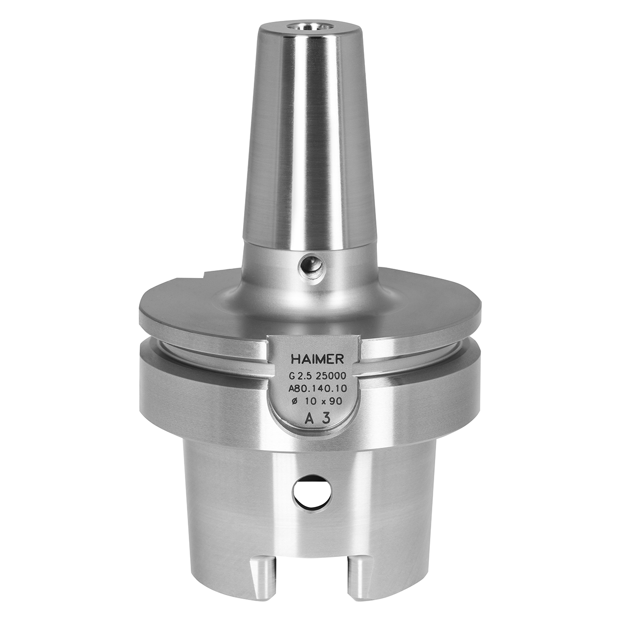 Haimer A80.140.20 | 20.00mm Diameter x 105.00mm Length Short HSK-A63 Shrink-Fit Chuck