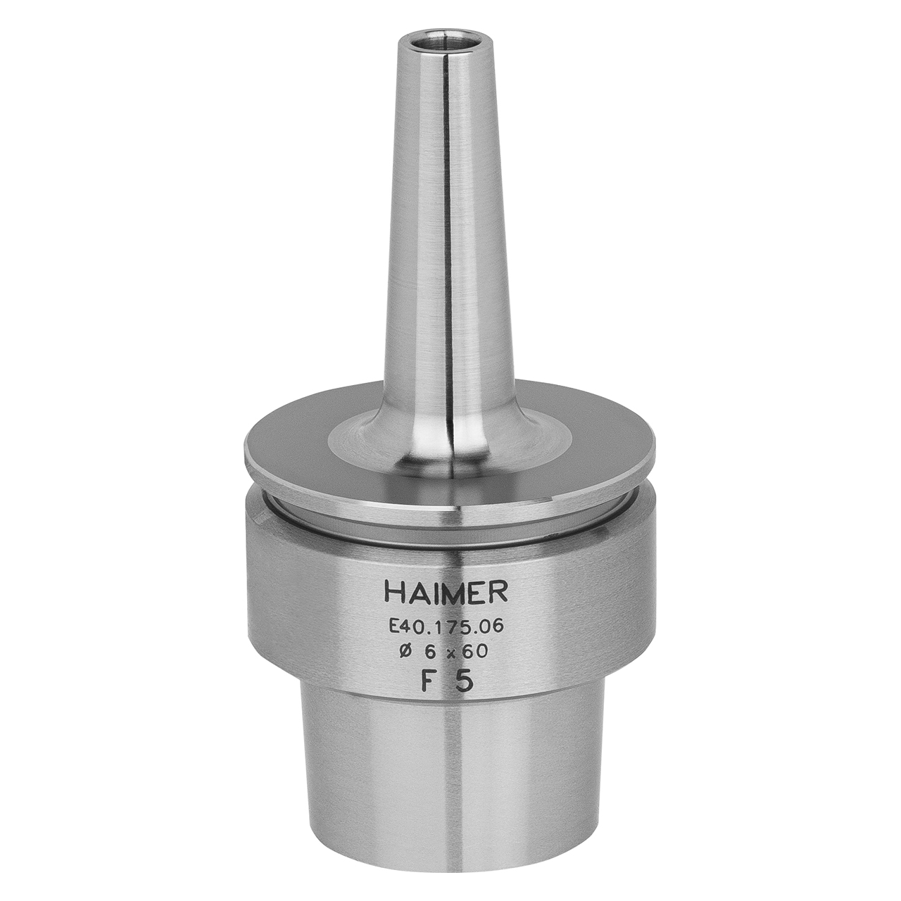 Haimer E40.185.10 | 10.00mm Diameter x 60.00mm Length Ultra Short HSK-A63 Shrink-Fit Chuck