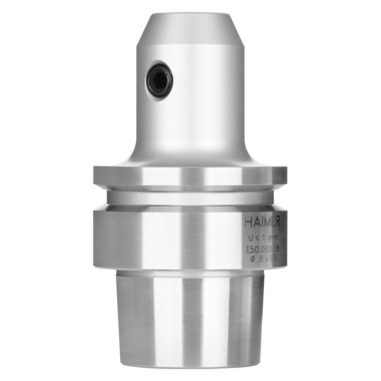 Haimer E50.000.12 | 12.00mm Diameter x 80.00mm Length Short HSK-E50 End Mill Holder