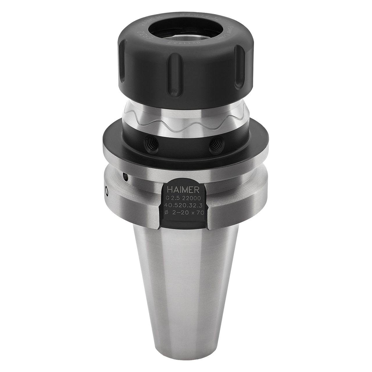 Haimer 40.521.16.3 | 100.00mm Length Long BT40 ER16 Collet Chuck