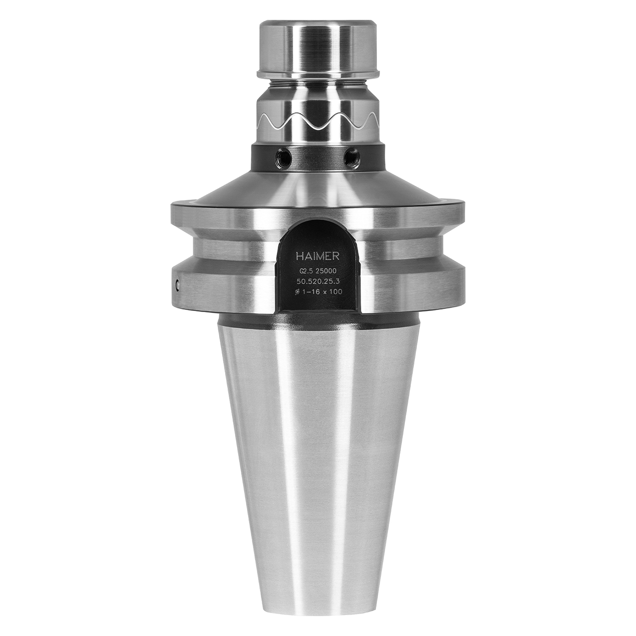 Haimer 50.520.25.3.HP | 70.00mm Length Short BT50 ER25 Collet Chuck