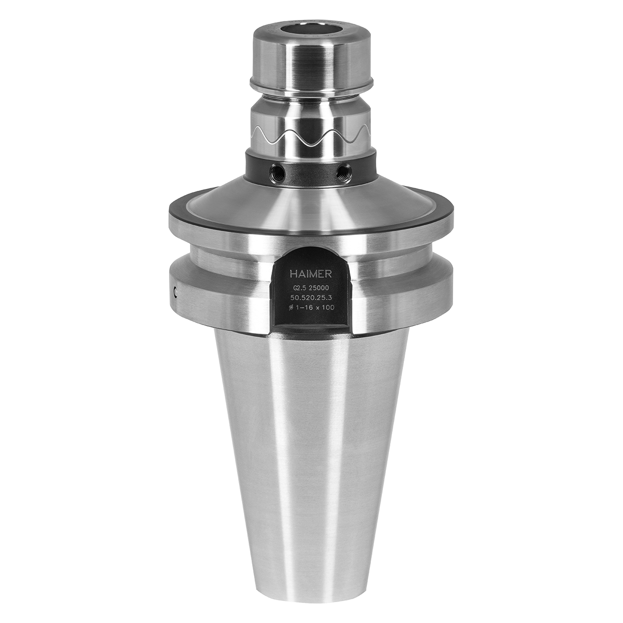 Haimer 50P.520.32.3.HP | 100.00mm Length Short BT50 ER32 Collet Chuck