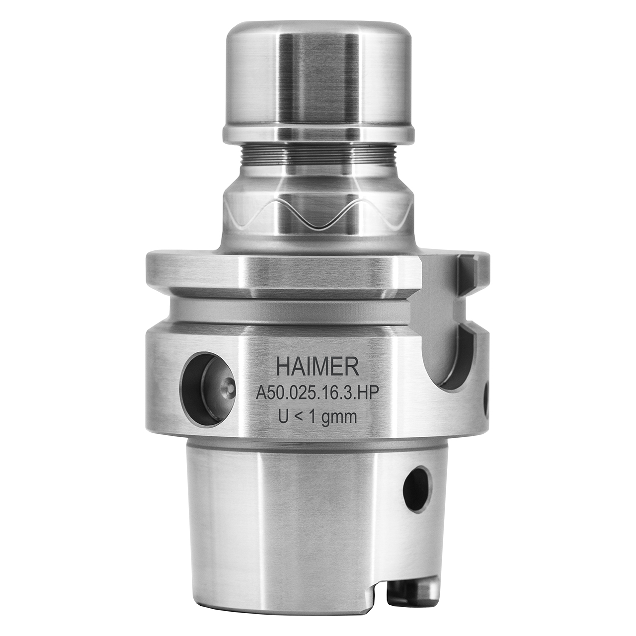 Haimer A50.025.16.3.HP | 60.00mm Length Ultra Short HSK-A50 ER16 Collet Chuck