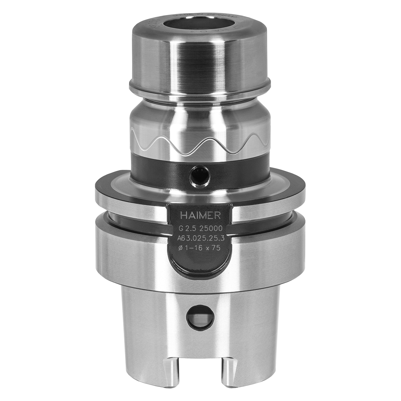 Haimer A63.020.16.3.HP | 100.00mm Length Short HSK-A63 ER16 Collet Chuck