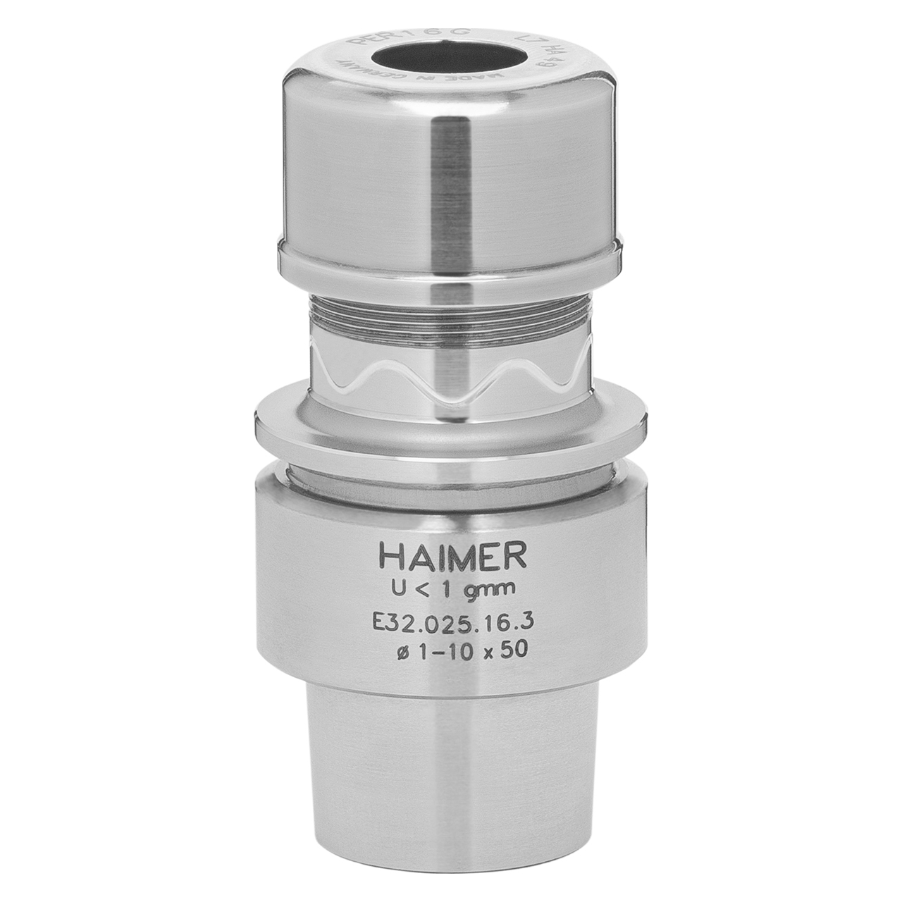 Haimer E32.025.16.3.HP | 1.970" Length Ultra Short HSK-E32 ER16 Collet Chuck