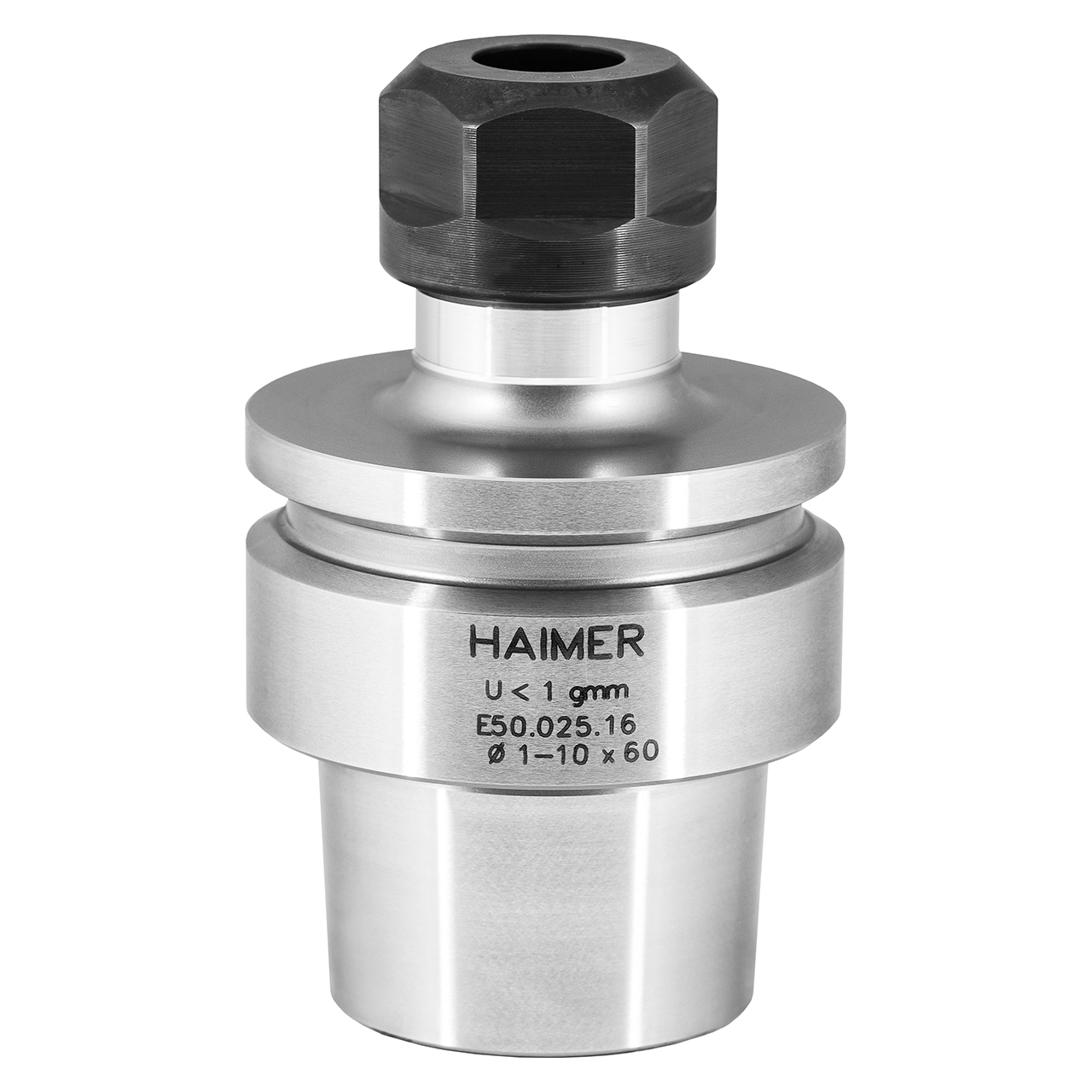 Haimer E50.025.16 | 60.00mm Length Ultra Short HSK-E50 ER16 Collet Chuck