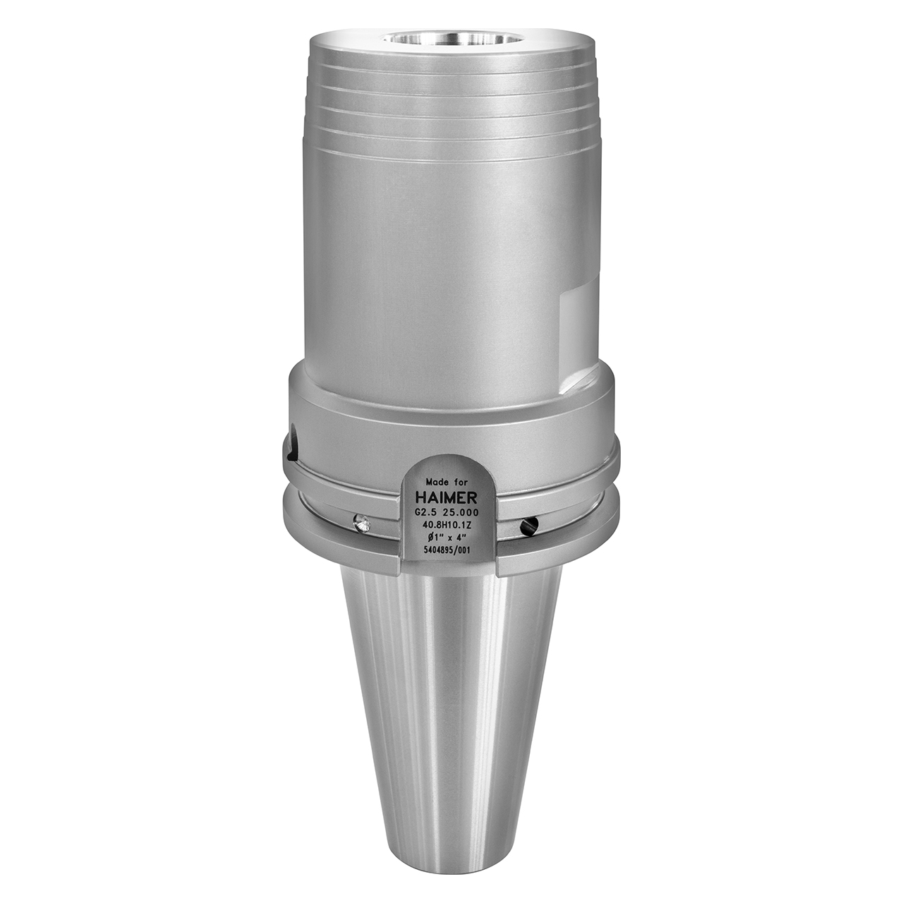 Haimer 40.8H10.1z | 1.000" Collet Size x 4.000" Length Short End Mill Holder & Adapter